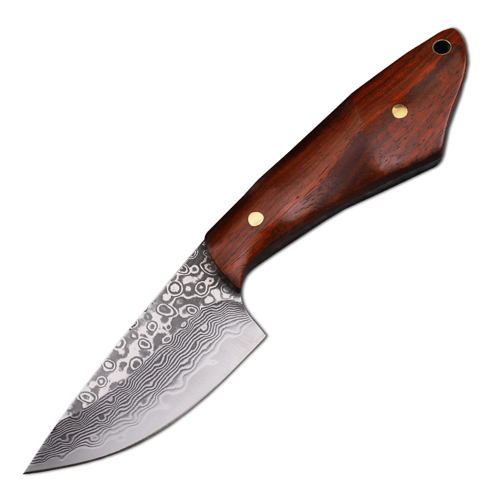 Hunting Camp Outdoor Kitchen - Cuchillo de caza de acero de
