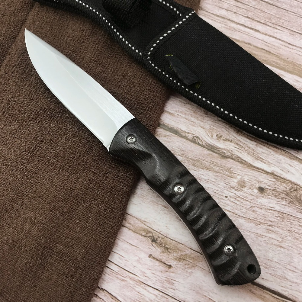 Nuevo Cuchillo de Caza de Hoja - Hunting And Camping In Jungle reseña y precio