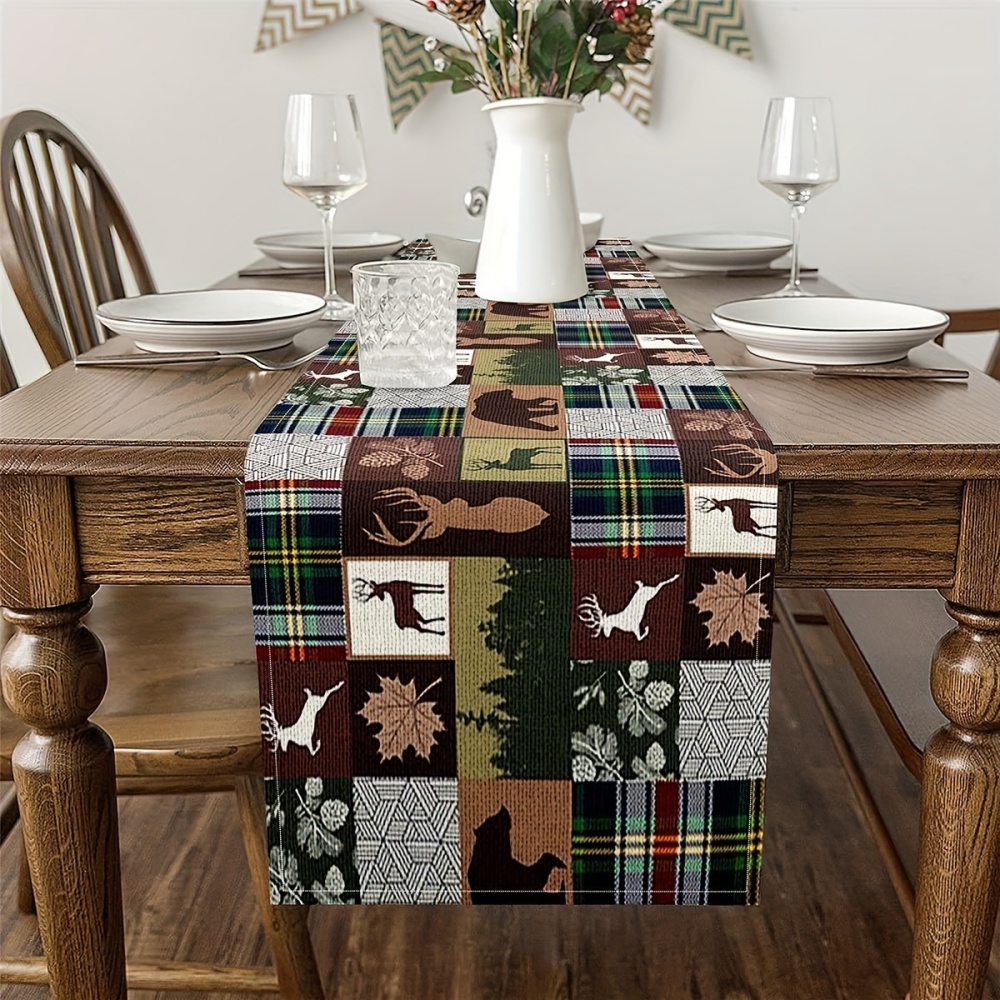 Camino de mesa Vintage de caza - Outdoor Hunting Table reseña y precio