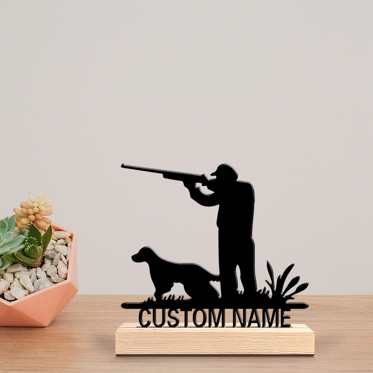 Estatuas Metálicas Personaliza - Hunting Outdoor Christmas Decorations reseña y precio