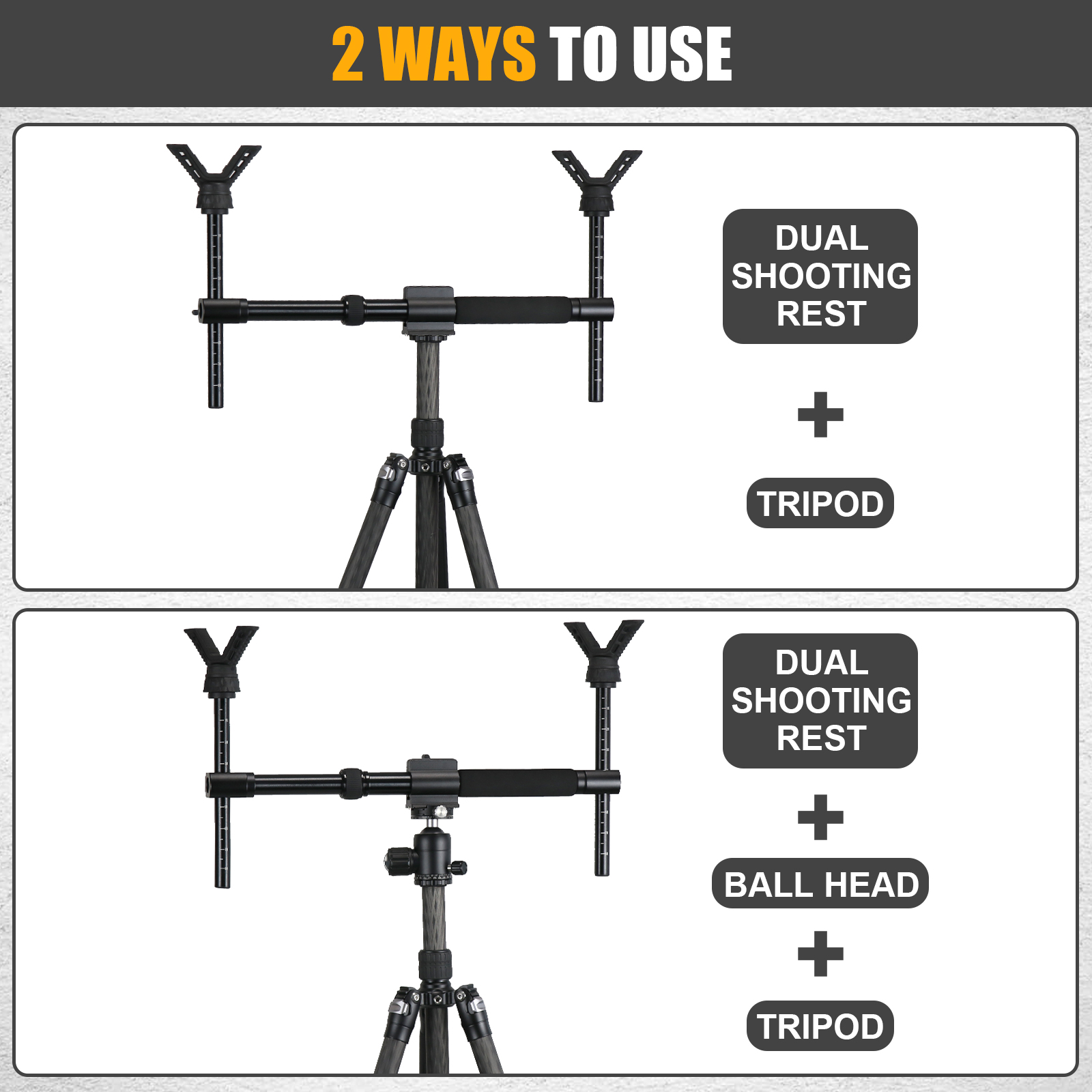 Soporte de tiro en forma de Y  - Outdoor Hunting Table reseña y precio