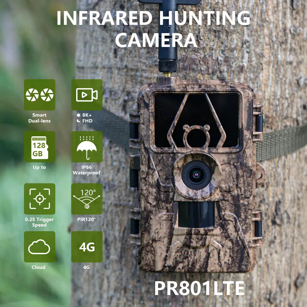 Pr801 4G red de observación cá - Outdoor Hunting House reseña y precio